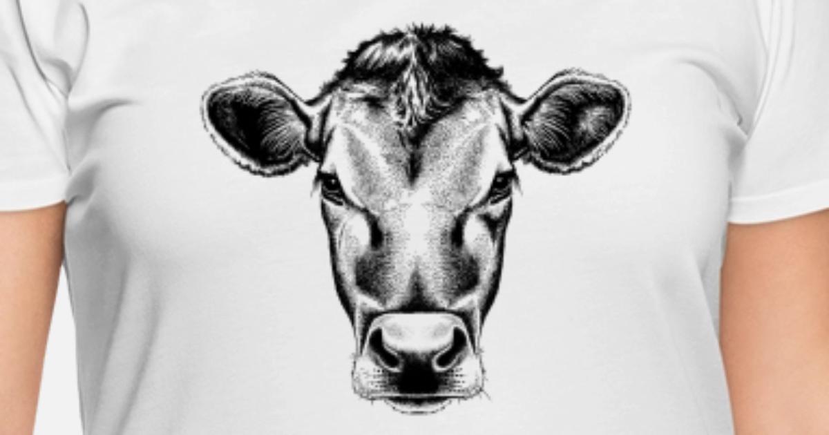 plus size cow shirt